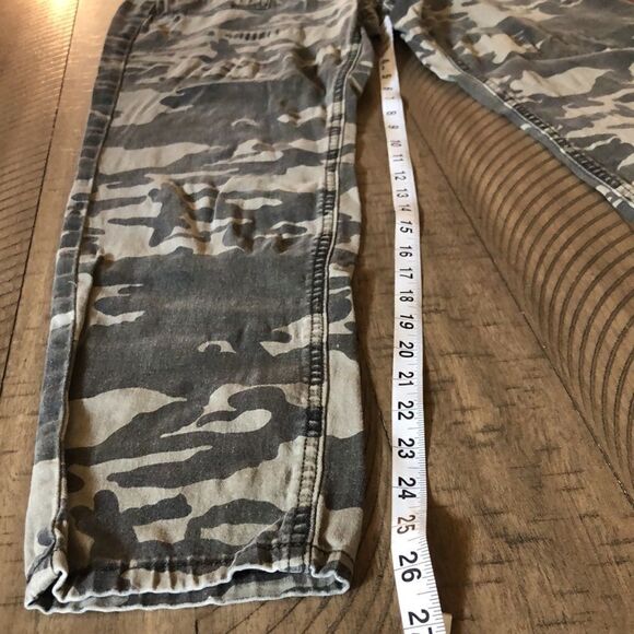 Camo Cargo Cotton Spandex Pants Cotton Spandex Stretch Comfort Waist 2 Pockets - Picture 6 of 17